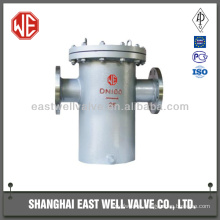 East Well CS Strainer, Silver, Basket type, Flange ends, Metal sealing, Professional Leading Manufacturer in Shanghai